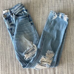 KanCan Distressed Blue Jeans